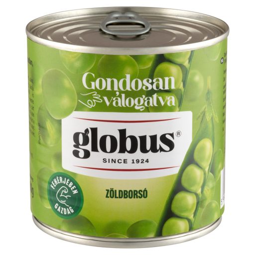 Globus zöldborsó 400 g