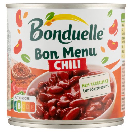 Bonduelle Bon Menu Chili vörösbab csípős mexikói mártásban 430 g