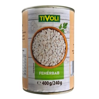 Tivoli fehérbab 400/240g tépőzáras