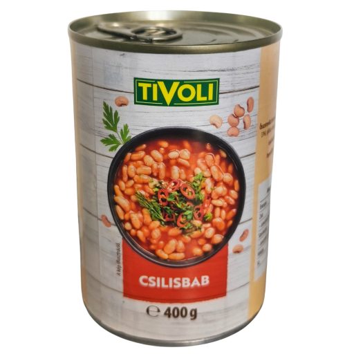 Tivoli chilisbab 400/240g (fehérbab) tépőzáras