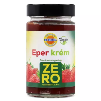 Dia-Wellness krém 250g eper zéró hozzáadott cukor
