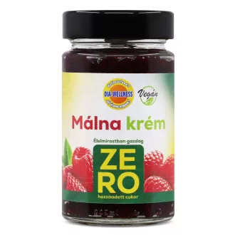 Dia-Wellness krém 250g málna zéró hozzáadott cukor