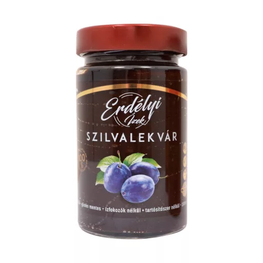 Erdélyi Ízek lekvár 360g szilva 100% gyümölcstartalom