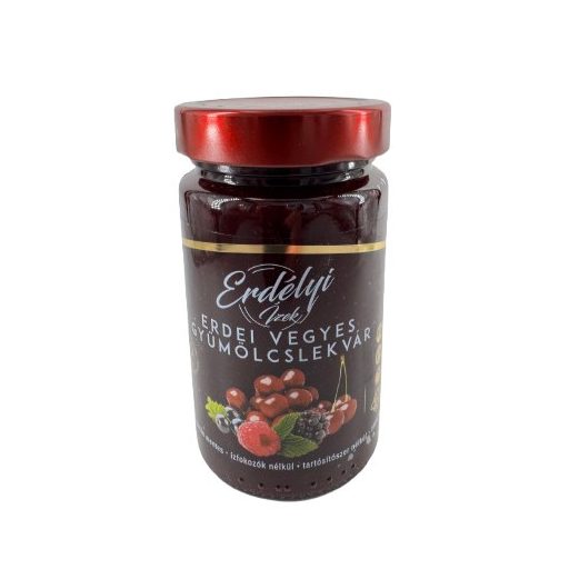Erdélyi Ízek lekvár 370g erdei vegyes gyümölcs 70% gyümölcstartalom