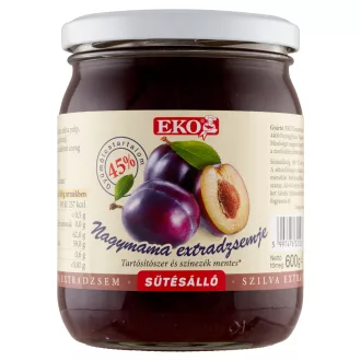 Eko sütésálló extradzsem 600g szilva
