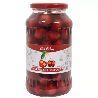 Cibus cseresznyebefőtt 680/350g magozott