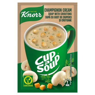   Knorr Cup a Soup instant gombakrémleves zsemlekockával 15 g