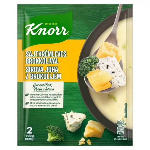 Knorr leves 43g sajtkrémleves brokkolival