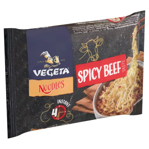 Vegeta Noodles instant tésztaleves fűszeres marhahús ízesítéssel 75 g