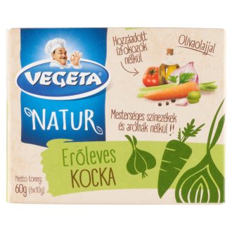 Vegeta Natur erőleves kocka 6 x 10 g (60 g)