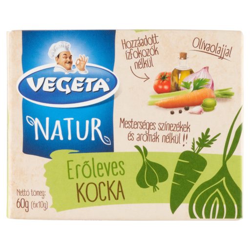 Vegeta Natur erőleves kocka 6 x 10 g (60 g)