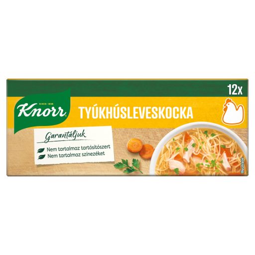 Knorr tyúkhúsleveskocka 12 x 10 g (120 g)