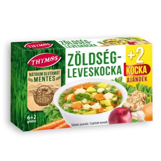 Thymos leveskocka 80g n.g.mentes 6+2 grátisz zöldségleves