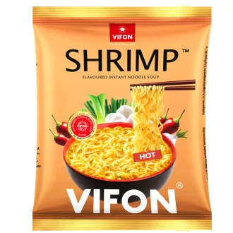   Vifon csípős, garnélarák ízesítésű instant tésztás leves 60 g