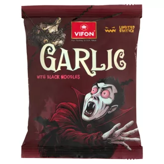   Vifon Limited Edition fokhagymás ízesítésű instant leves fekete tésztával 70 g