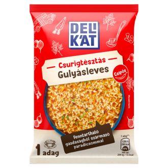 Delikát csípős csurigtésztás gulyásleves 59 g