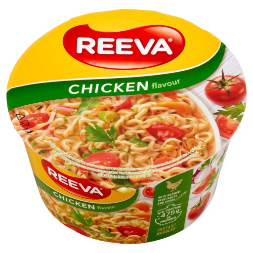 Reeva instant tésztaleves 75g csirkés
