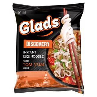   Glads rizstésztaleves tom yum-szósszal és szárított zöldségekkel 65 g