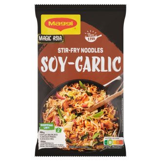   Maggi Magic Asia fokhagymás szójás pirított tészta 185 g