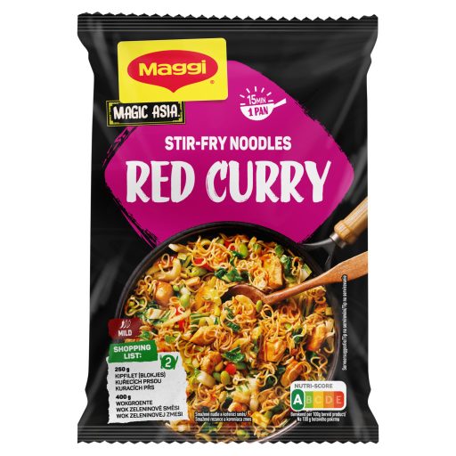 Maggi Red Curry vörös currys pirított tészta 185 g