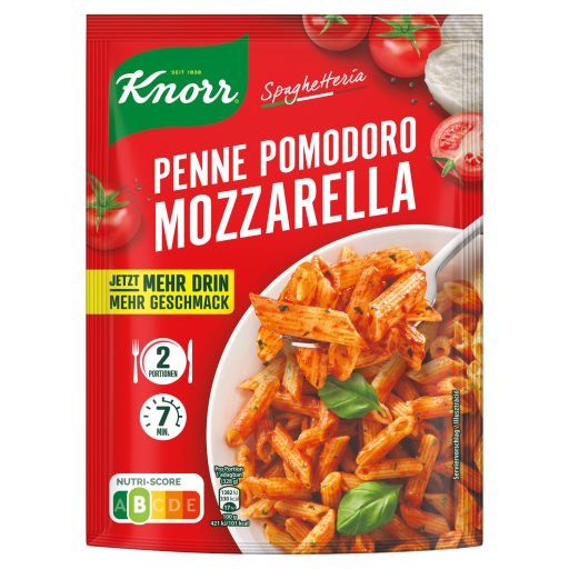 Knorr Spaghetteria Penne Pomodoro Mozzarella tészta paradicsomos mozzarellás szószban 181 g