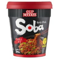   Nissin Cup Noodles Soba instant tészta búzalisztből chili ízesítő szósszal 92 g
