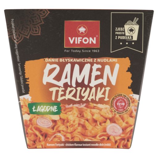 Vifon Ramen Teriyaki csirke ízesítésű gyorstészta 85 g