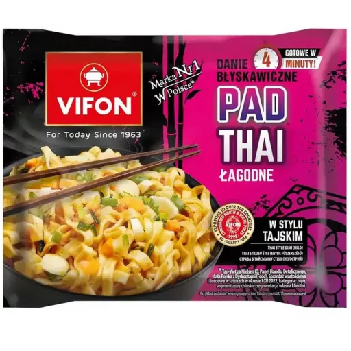 Vifon instant búzatésztás étel 90g Pad Thai