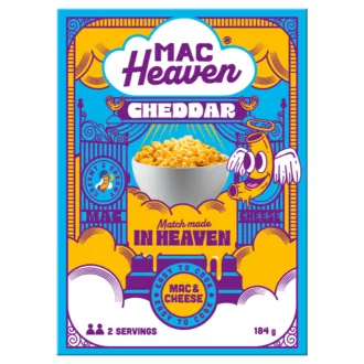 Mac Heaven instant tésztaétel 184g Cheddar Mac&Cheese