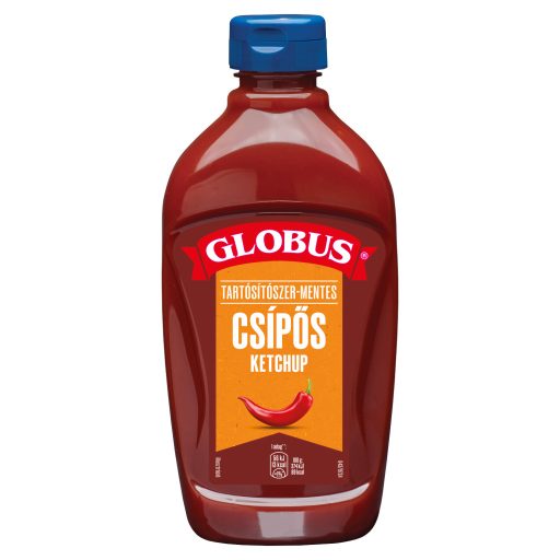 Globus csípős ketchup 470 g