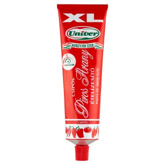   Univer Magyar Ízek XL Piros Arany csípős ételízesítő paprikakrém 240 g