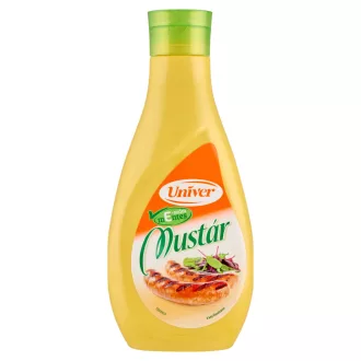 Univer mustár 660g E-mentes flakonos