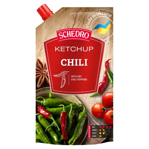 Schedro ketchup 250g chilis