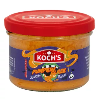   Koch's sütőtökös szósz 200g sült szalonnával Halloween pumpkin blaze