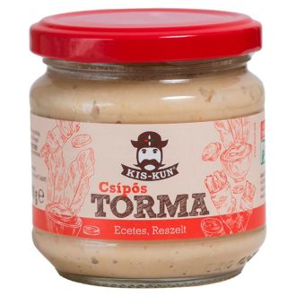 KIS-KUN ecetes reszelt csípős torma 190 g