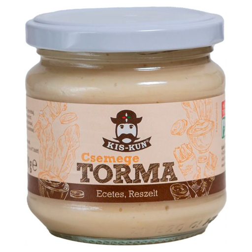 KIS-KUN ecetes reszelt csemege torma 190 g