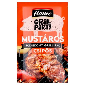   Hamé Grill Party folyékony grillpác 80g mustáros csípős