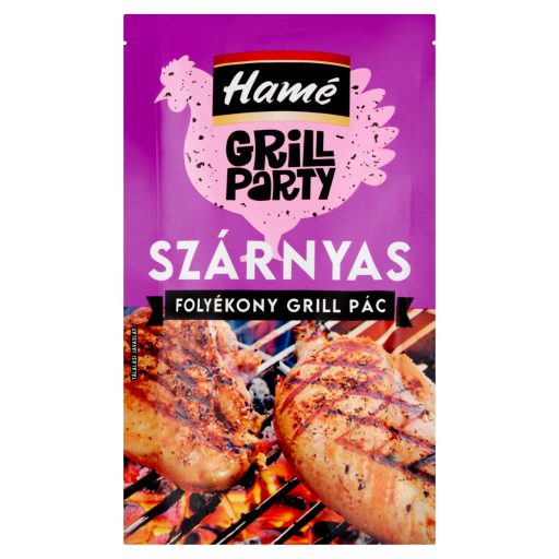 Hamé Grill Party folyékony grillpác 80g szárnyas