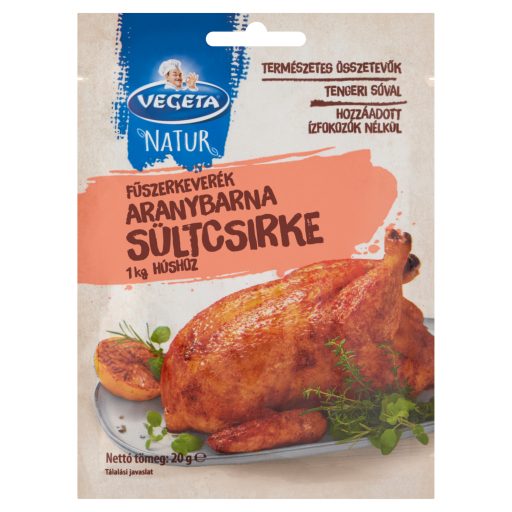 Vegeta Natur Aranybarna Sültcsirke fűszerkeverék 20 g