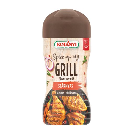 Kotányi grill fűszerkeverék 80g Szárnyas