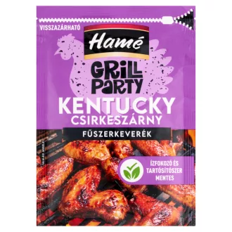   Hamé Grill Party Kentucky csirkeszárny fűszerkeverék 28 g