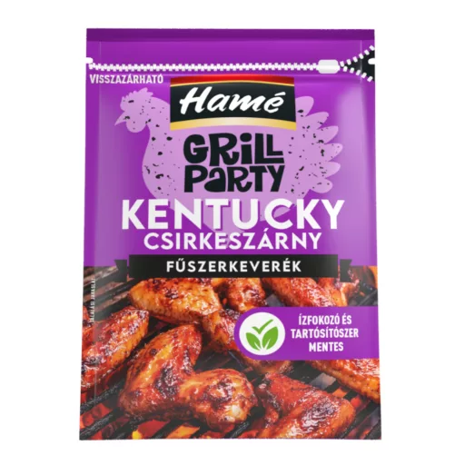 Hamé grill fűszerkeverék 28g Kentucky csirkeszárnyak