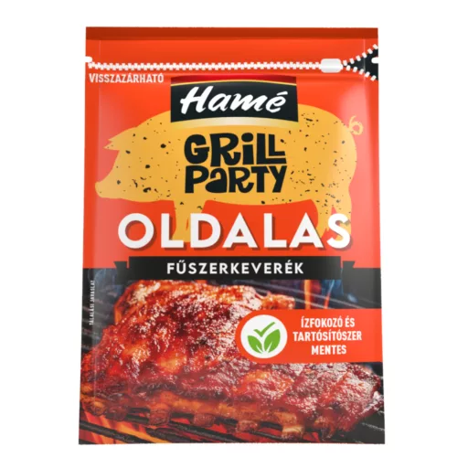 Hamé grill fűszerkeverék 23g Party sült oldalas