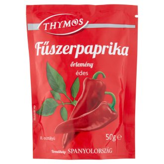 Thymos ll. osztályú édes fűszerpaprika őrlemény 50 g