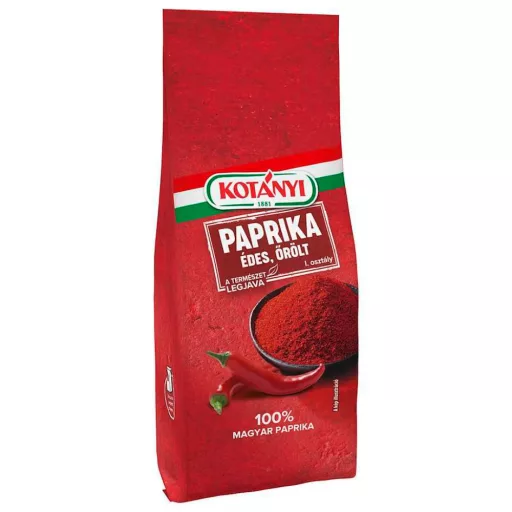 Kotányi fűszerpaprika 160g I. oszt. édes őrölt Szegedi tájkörzet