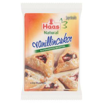 Haas Natural vanillincukor 4x8g