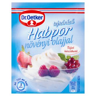 Dr. Oetker tejszínízű habpor növényi olajjal 45 g