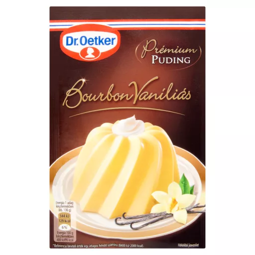 Dr. Oetker Prémium pudingpor 36g bourbon vaníliás