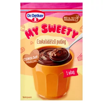   Dr. Oetker MY SWEETY instant pudingpor 41g csokoládéízű csokoládépehellyel
