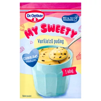   Dr. Oetker MY SWEETY instant pudingpor 35g vaníliaízű csokoládépehellyel